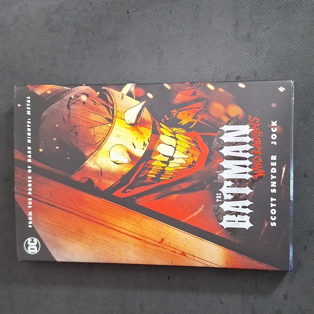 DC The Batman Who Laughs Graphic Novel - Red and Black Cover